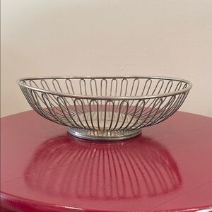 MCM Silver Wire Fruit Basket